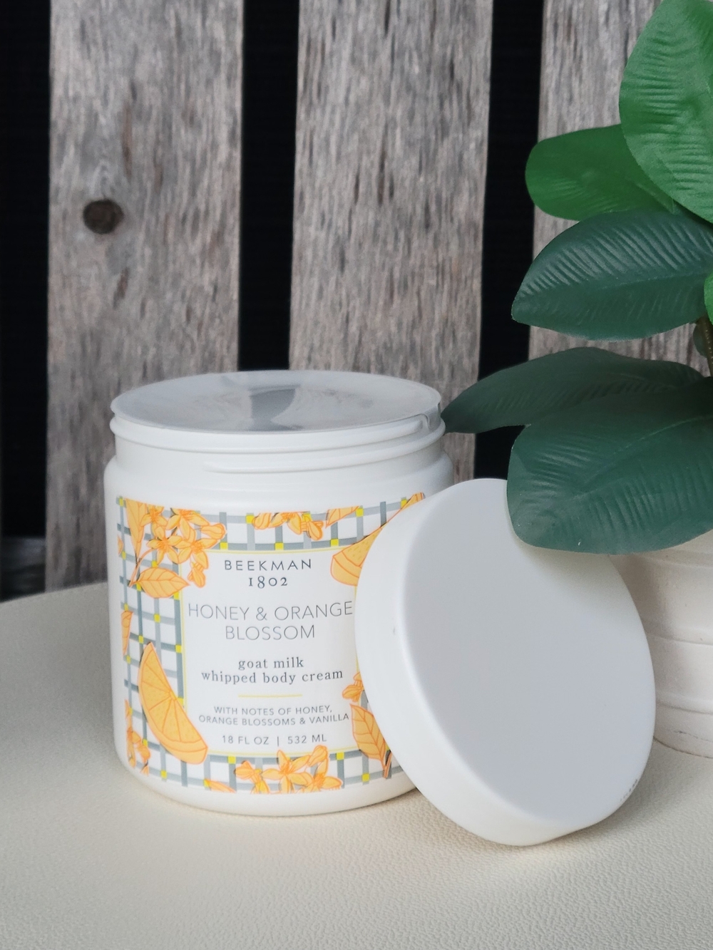 Beekman 1802 Honey & Orange Blossom Whipped Body Cream 18oz